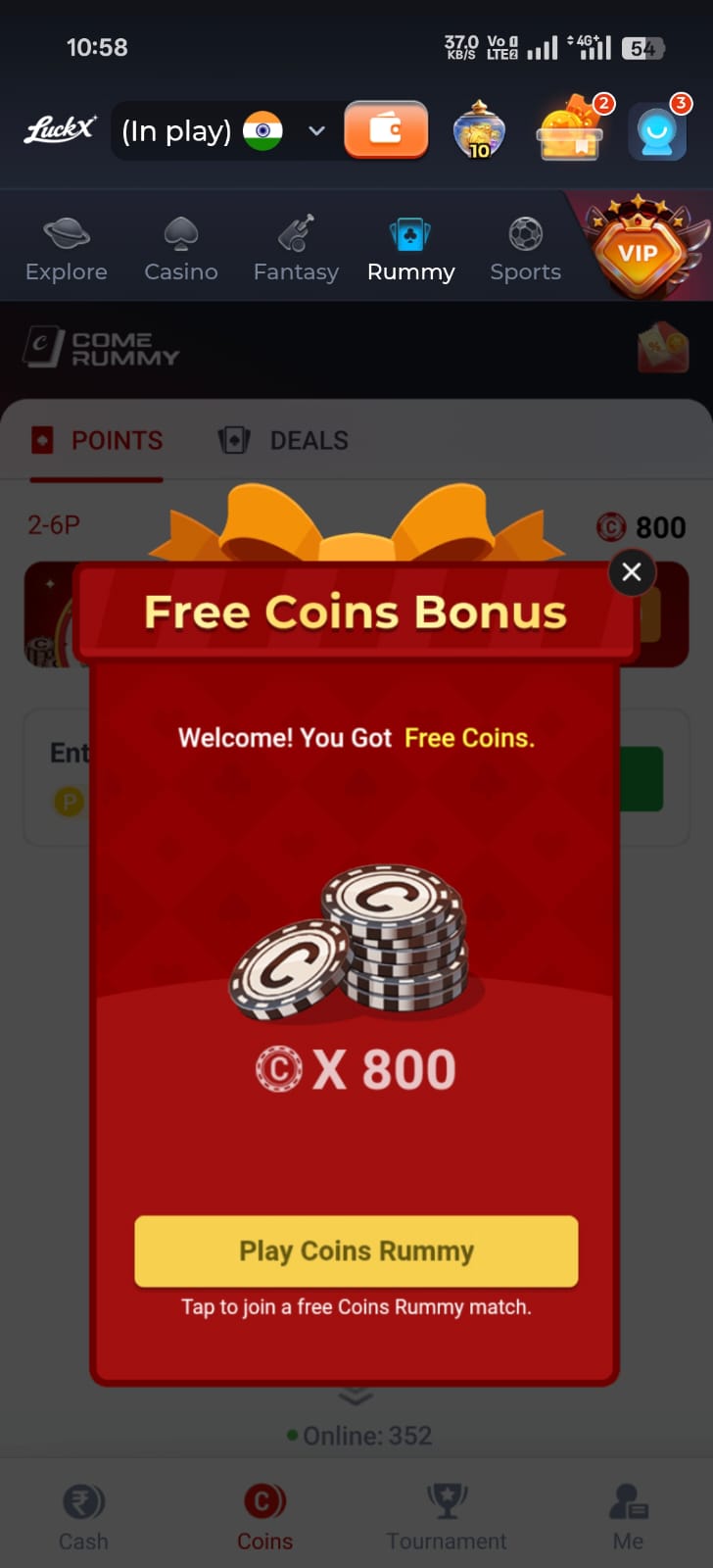 luckx onlien game