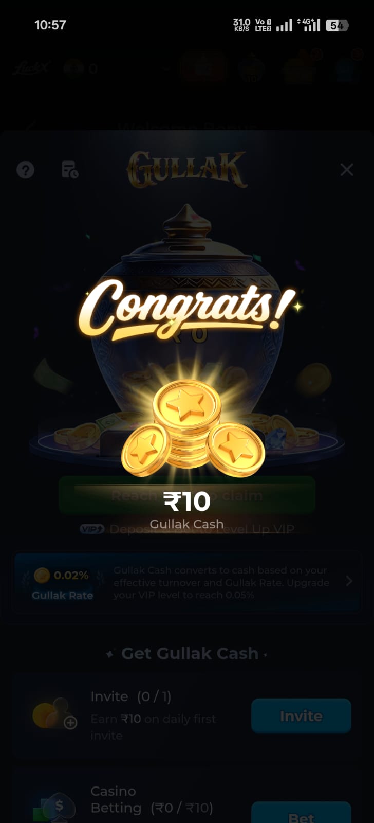 luckc login